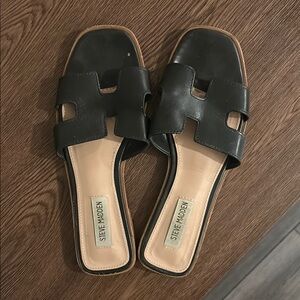 Steve Madden Black Women's Sandals